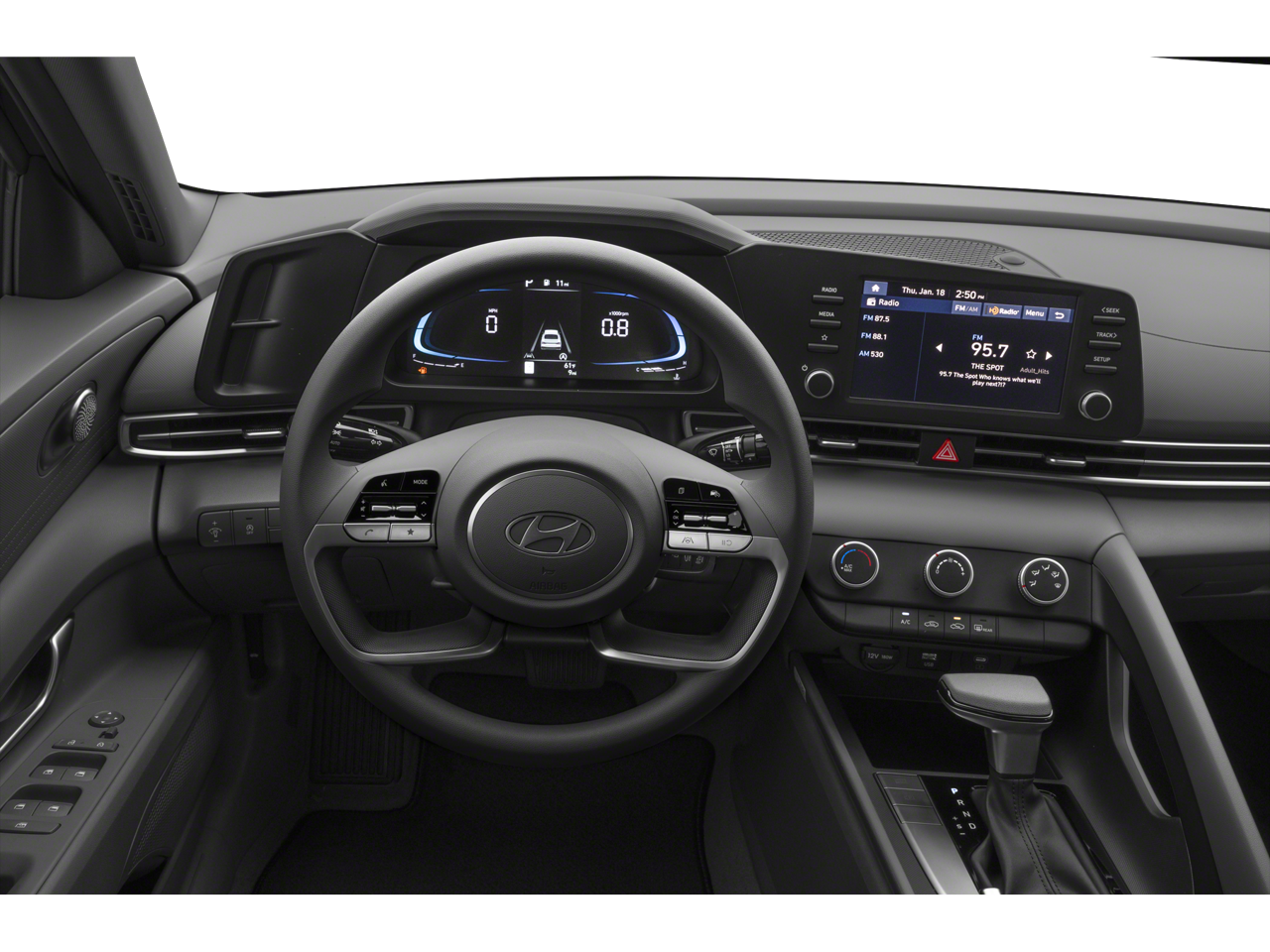 2026 Hyundai Elantra — interior view