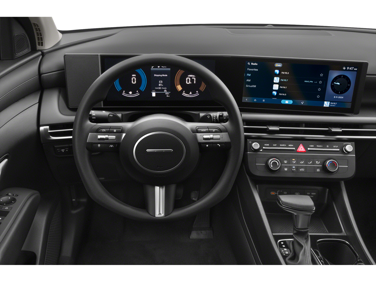 2026 Hyundai Tucson — interior view